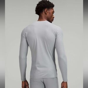 Lululemon SenseKnit Running Long Sleeve Rhino Grey Size Large‎ NEW WITH TAGS